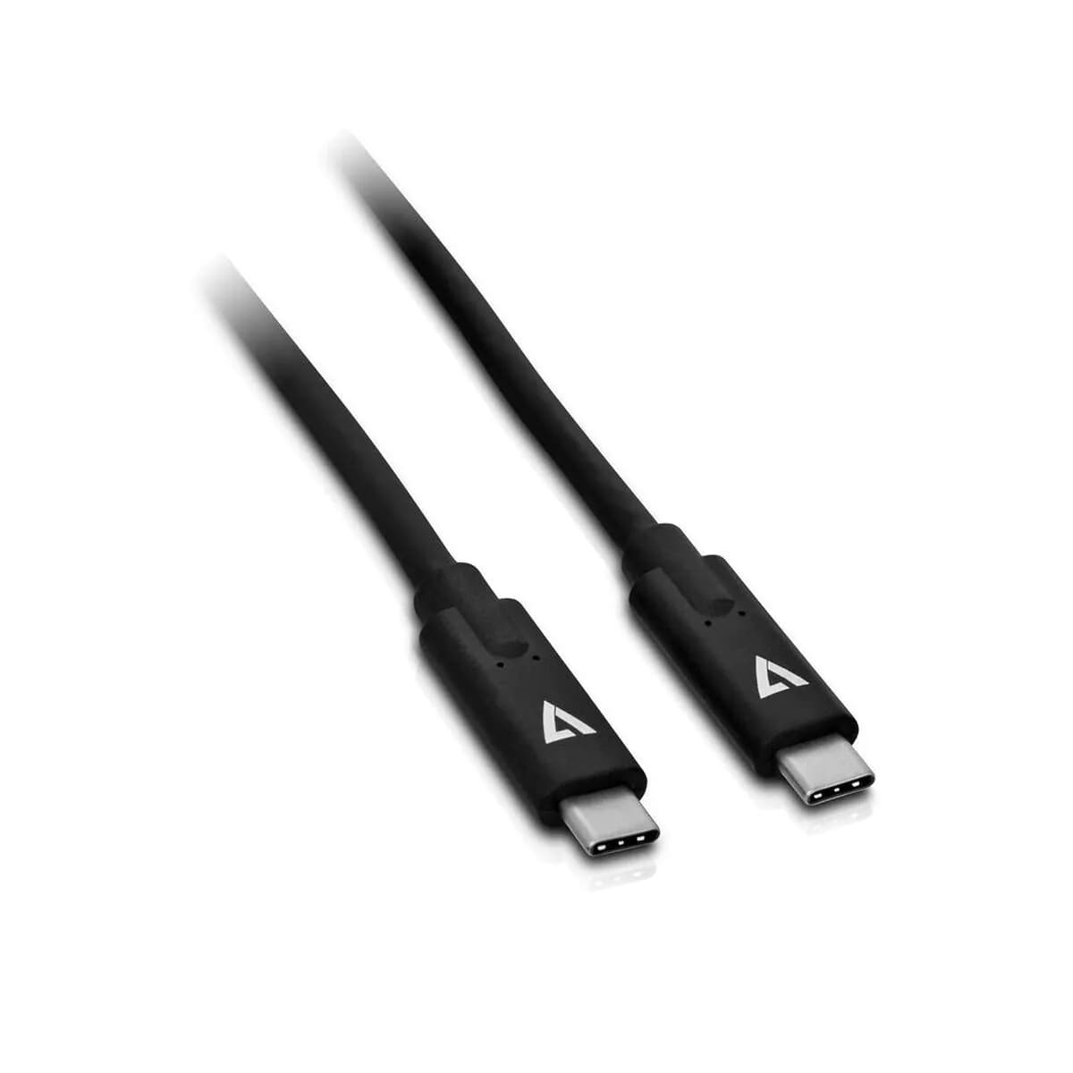 image-USB-C Cable V7 V7UCC-2M-BLK-1N Black 2 m