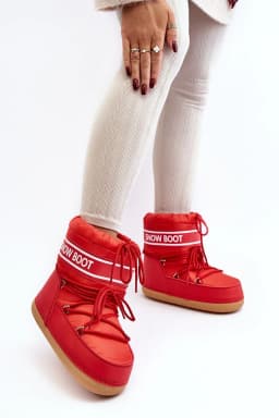 image-Snow boots Step in style