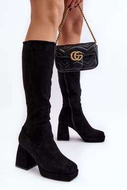 image-Heel boots Step in style