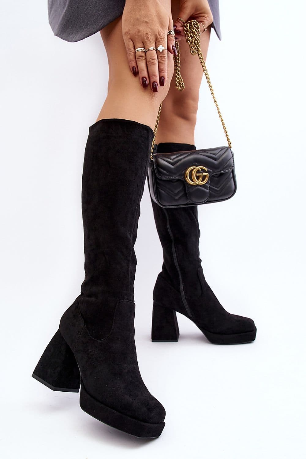 image-Heel boots Step in style