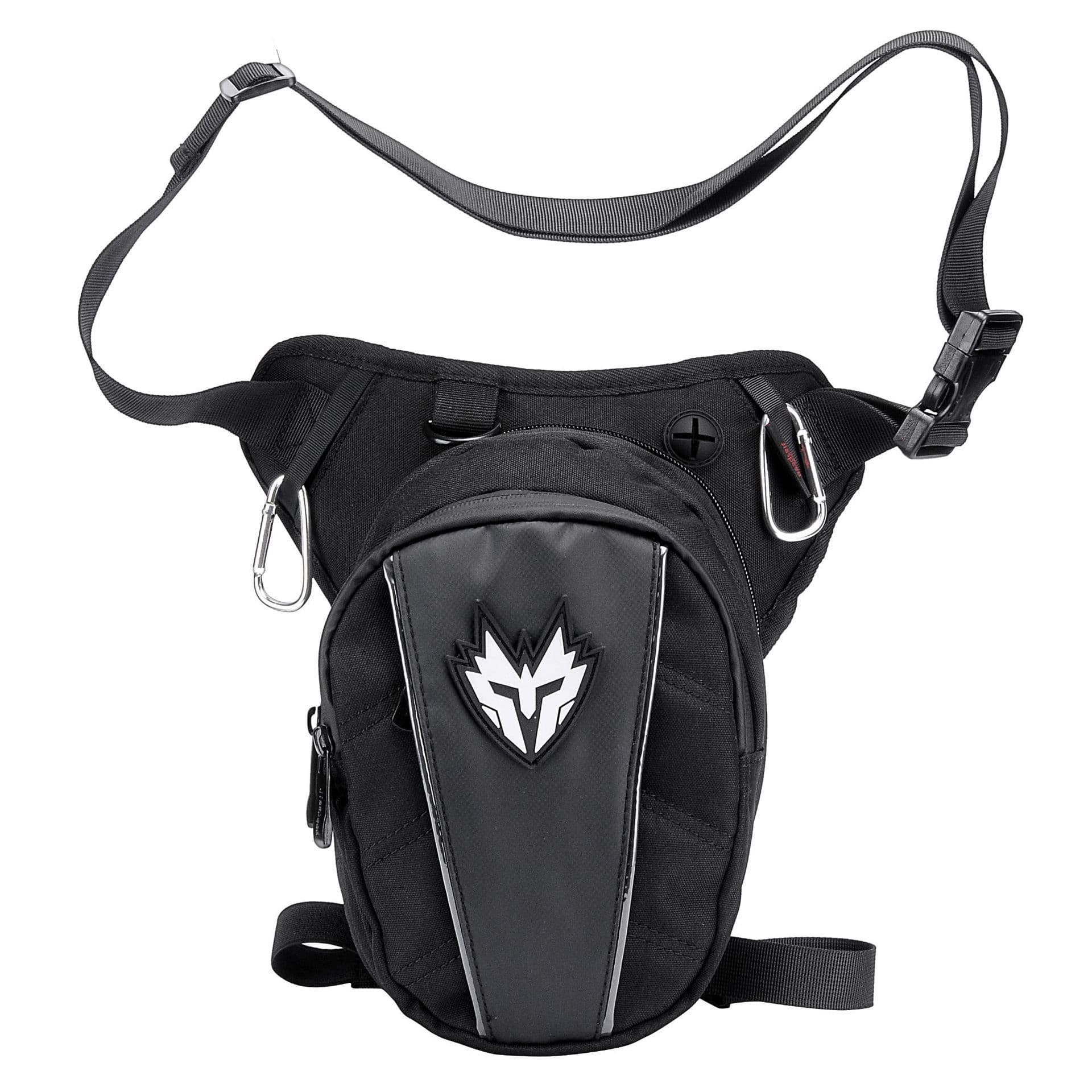 image-jiaspeed locomotive outdoor riding thigh bag satchel motorcycle rider multifunctional waist bag diagonal bag