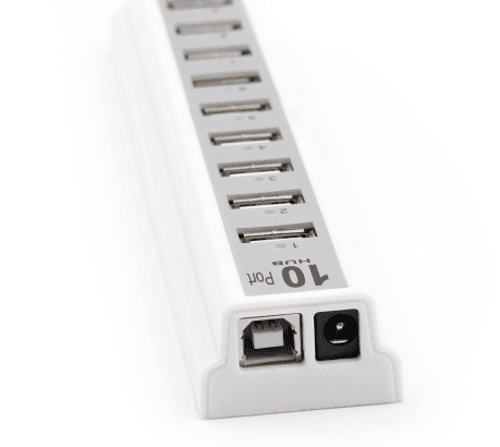 image-10USB 2.0 Hubs With AC Power Computer Supply Adapter
