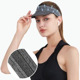 image-Sunshade Sports Cap - Breathable Quick-Drying XMZ189