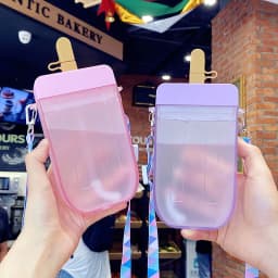 image-Popsicle-shaped plastic water cup