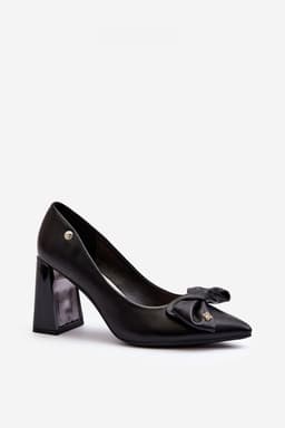 image-Block heel pumps Step in style