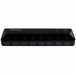 image-USB Hub Startech ST103008U2C USB 3.0 x 10 Black