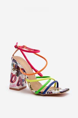 image-Heel sandals Step in style