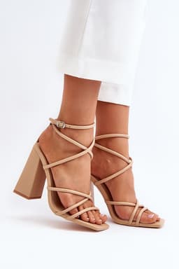 image-Heel sandals Step in style