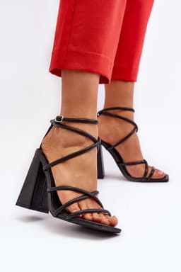 image-Heel sandals Step in style