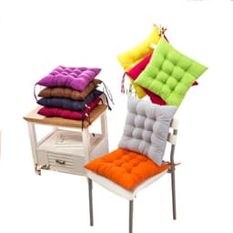 image-Tatami Cushion Solid Color Office Chair Pad