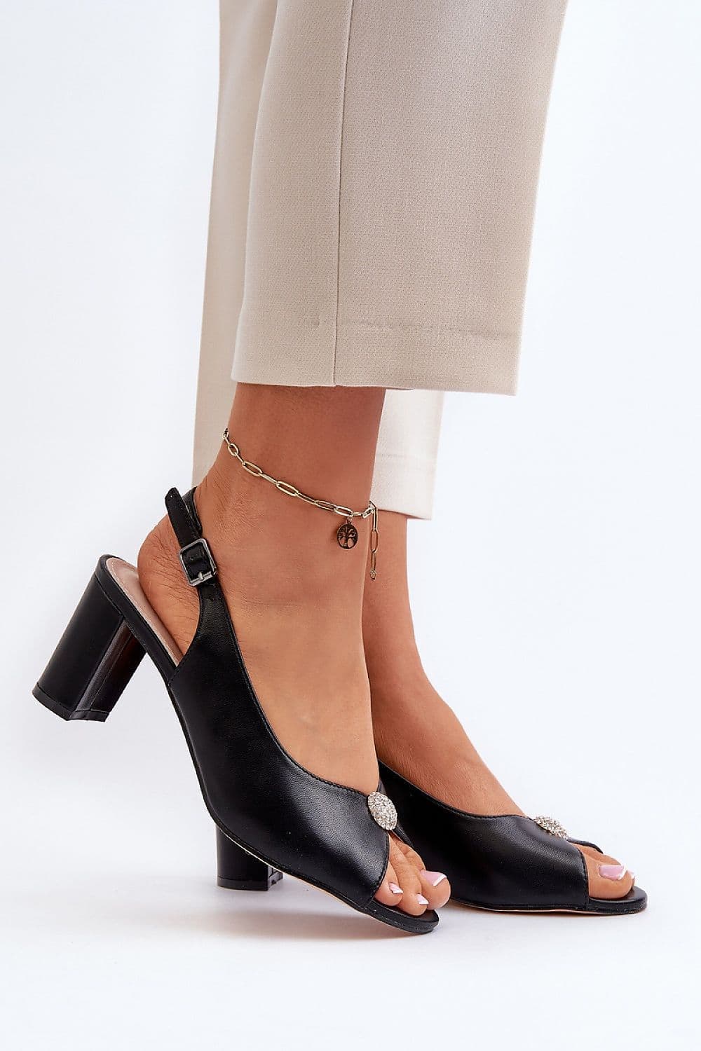 image-Heel sandals Step in style