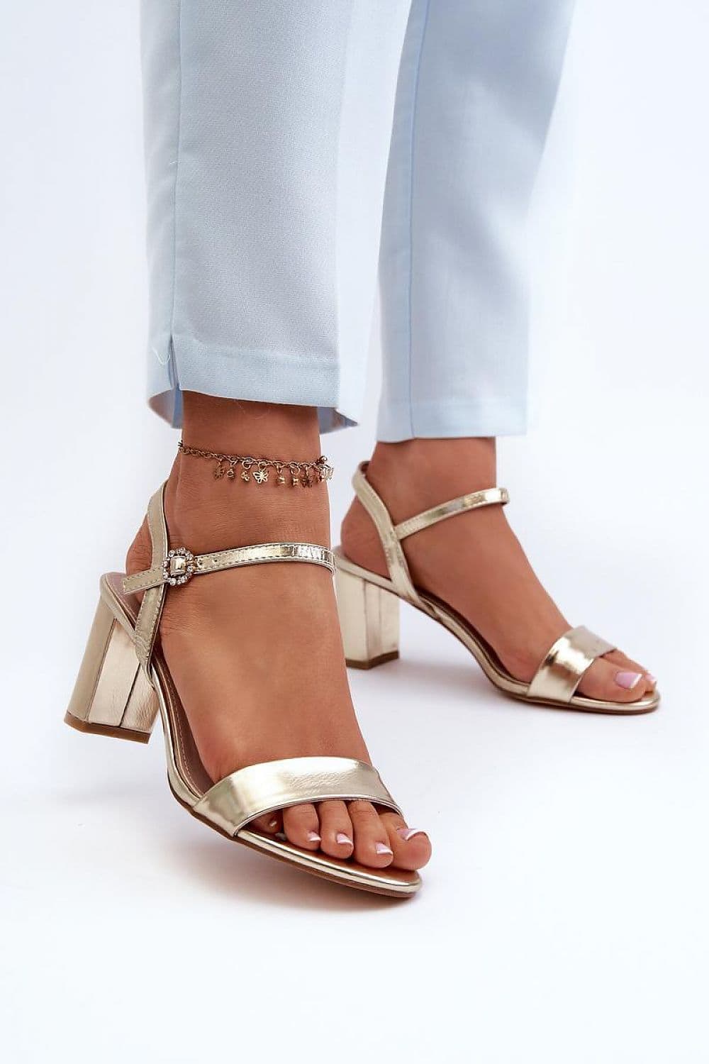 image-Heel sandals Step in style