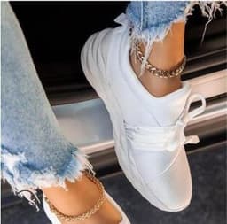 image-Women's Sports Running Shoes Pink Low Cut