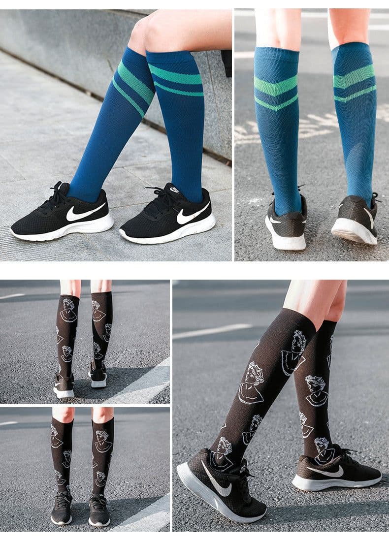 image-Hotfield Compression Running Socks - High Elastic Calf
