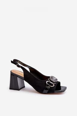 image-Heel sandals Step in style