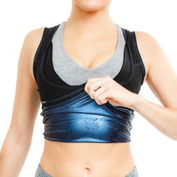 image-Men Neoprene Sweat Sauna Vest Body Shapers Corset Vest Waist Trainer Slimming Vest Shapewear Waist Shaper Corset