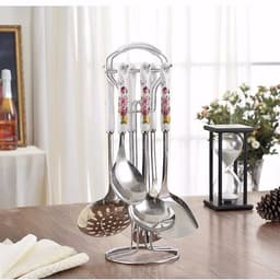 image-Seven-piece anti-scalding spatula and scoop