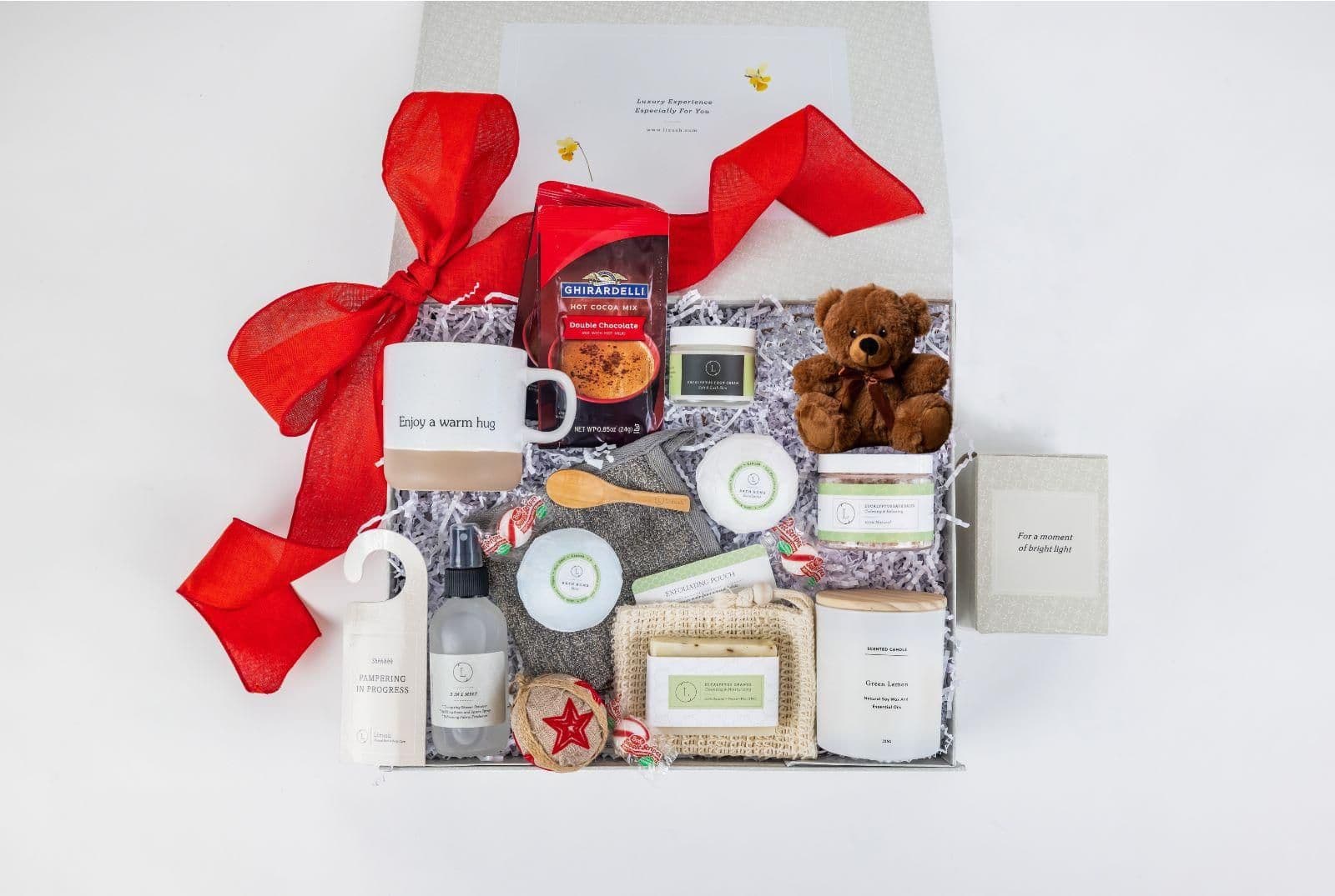 image-Sending hug Gift, Luxury Spa Gift Set