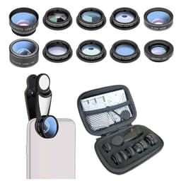 image-Ten in one set of fisheye lens with external camera lens