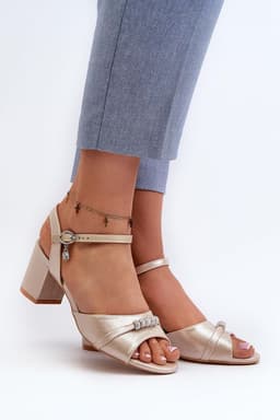 image-Heel sandals Step in style