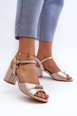 image-Heel sandals Step in style