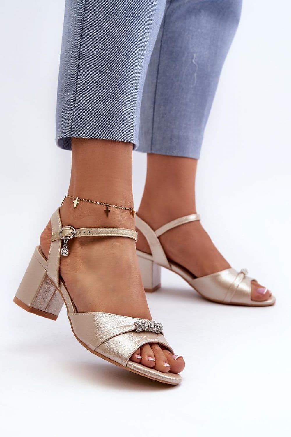 image-Heel sandals Step in style
