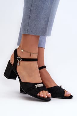 image-Heel sandals Step in style