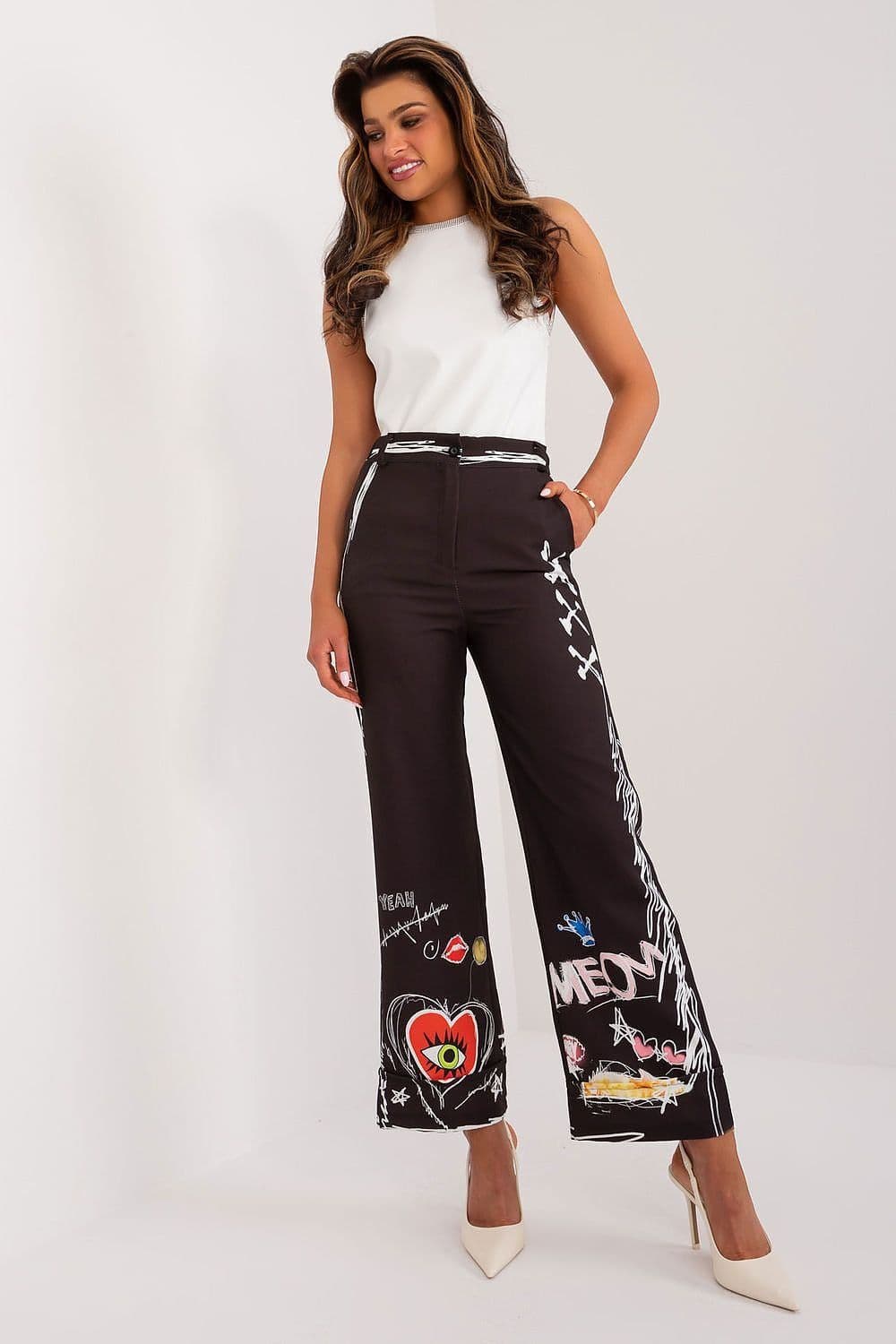 image-Women trousers Italy Moda