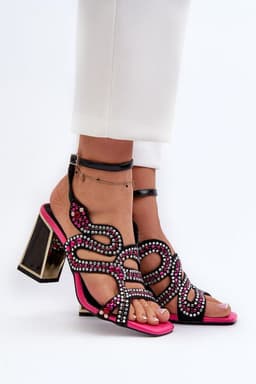 image-Heel sandals Step in style