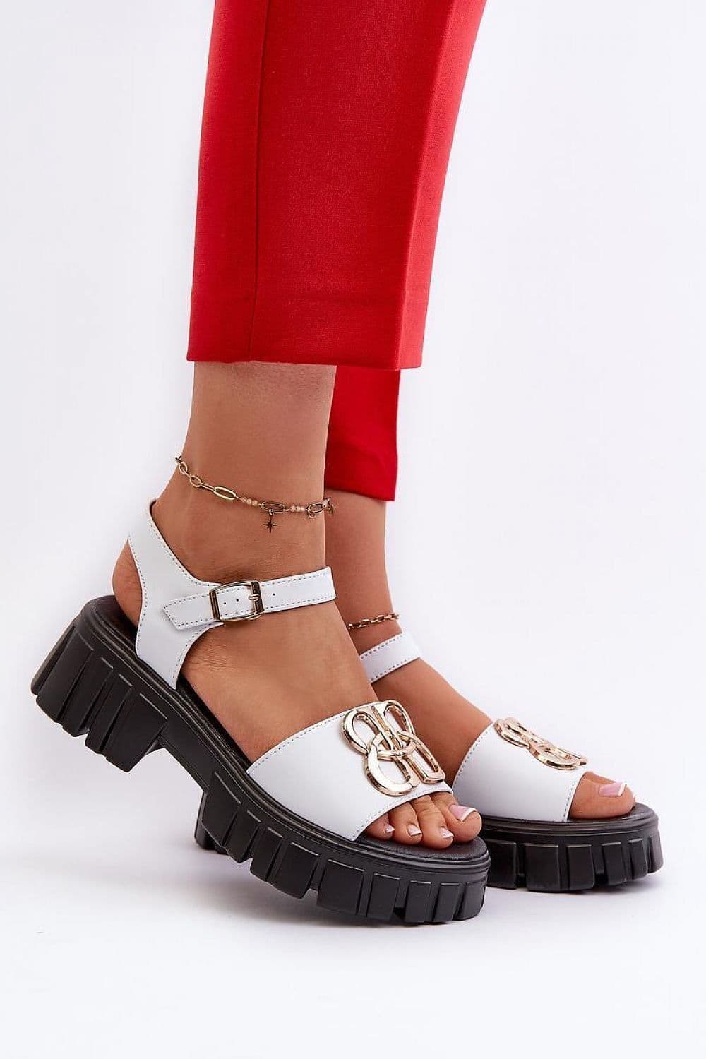 image-Heel sandals Step in style
