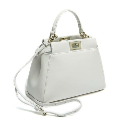 image-High Quality Cowhide Messenger Bag For Women