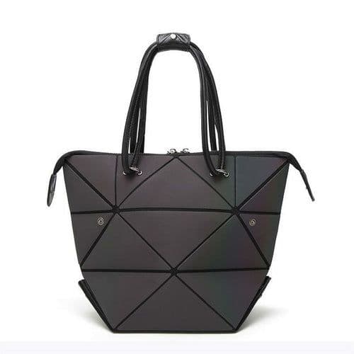 image-High Quality Geometric Rhombus PU Female Handbag