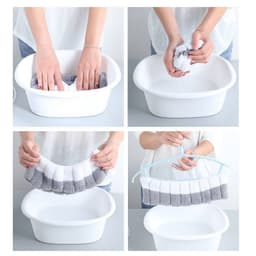 image-Xuchang Thickened Toilet Mat - Beige 43x43cm Acrylic Universal