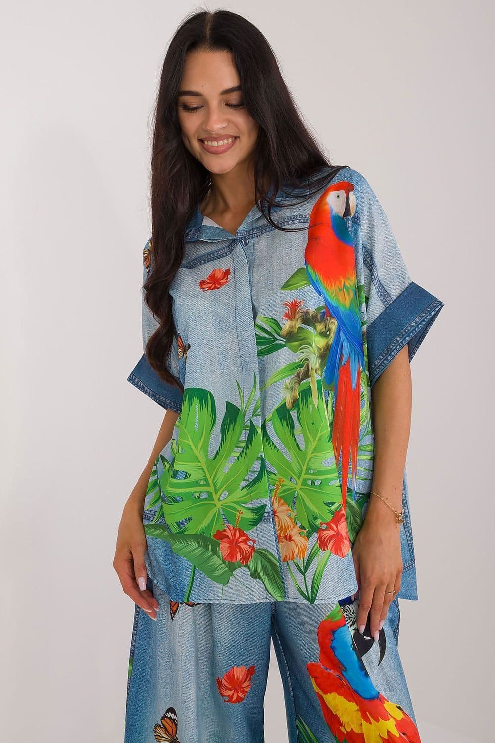 image-Short sleeve shirt Italy Moda