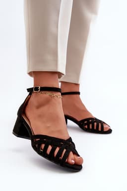 image-Heel sandals Step in style