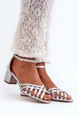 image-Heel sandals Step in style