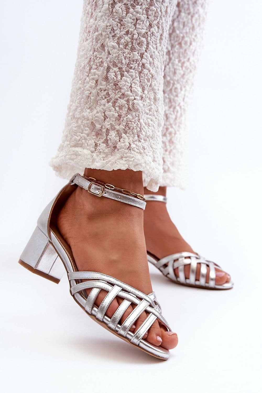 image-Heel sandals Step in style