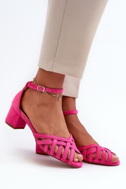 image-Heel sandals Step in style