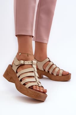 image-Heel sandals Step in style