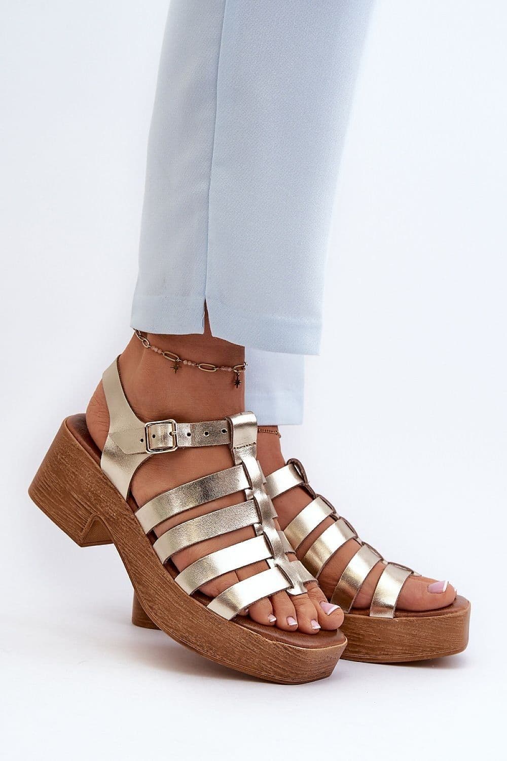 image-Heel sandals Step in style