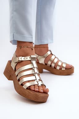 image-Heel sandals Step in style