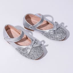 image-Sequins Princess Rhinestone Shoes for Girls - Champagne B-1 21-36