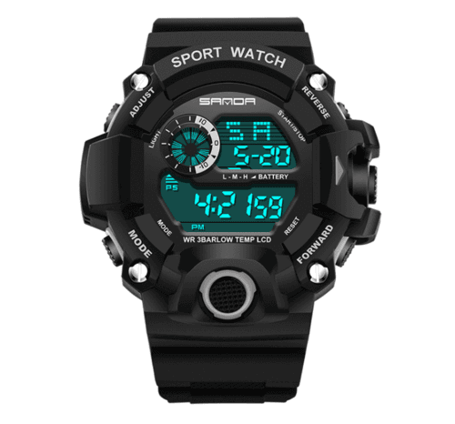 image-Fashion Multi-function Electronic Watch For Men