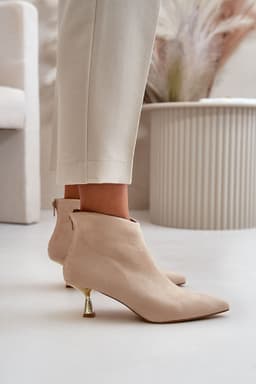 image-Heel boots Step in style