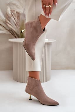 image-Heel boots Step in style