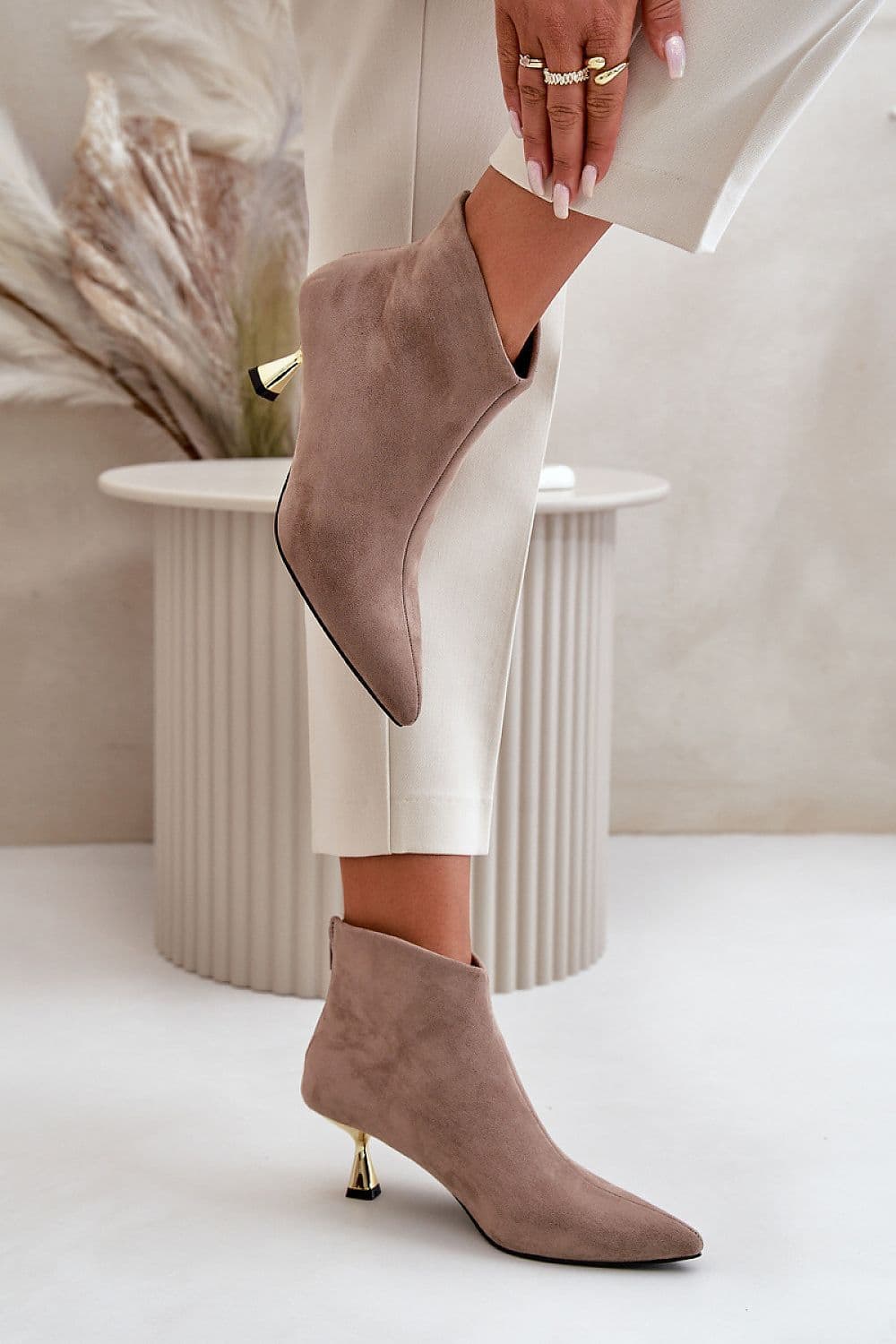 image-Heel boots Step in style