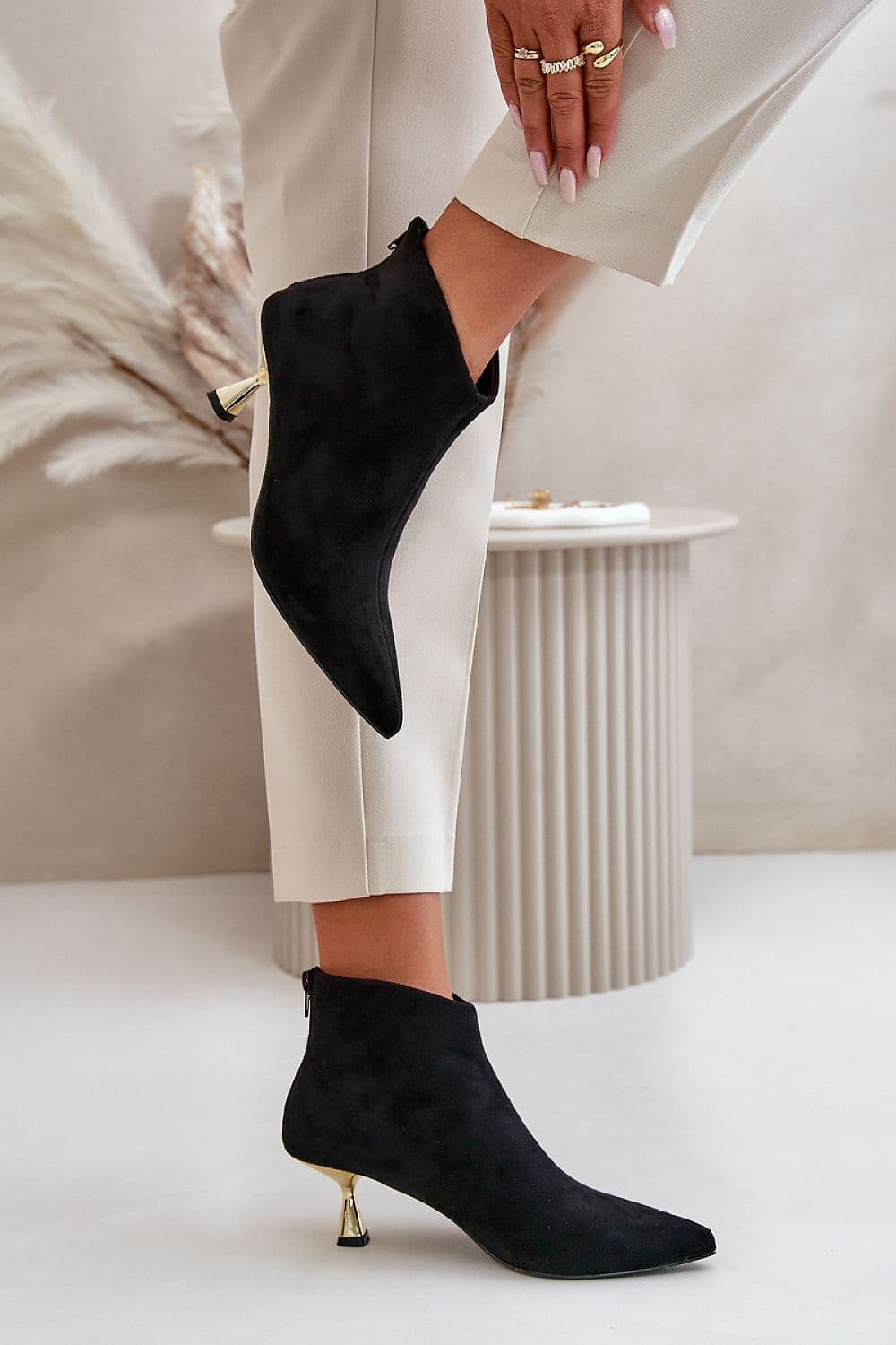 image-Heel boots Step in style