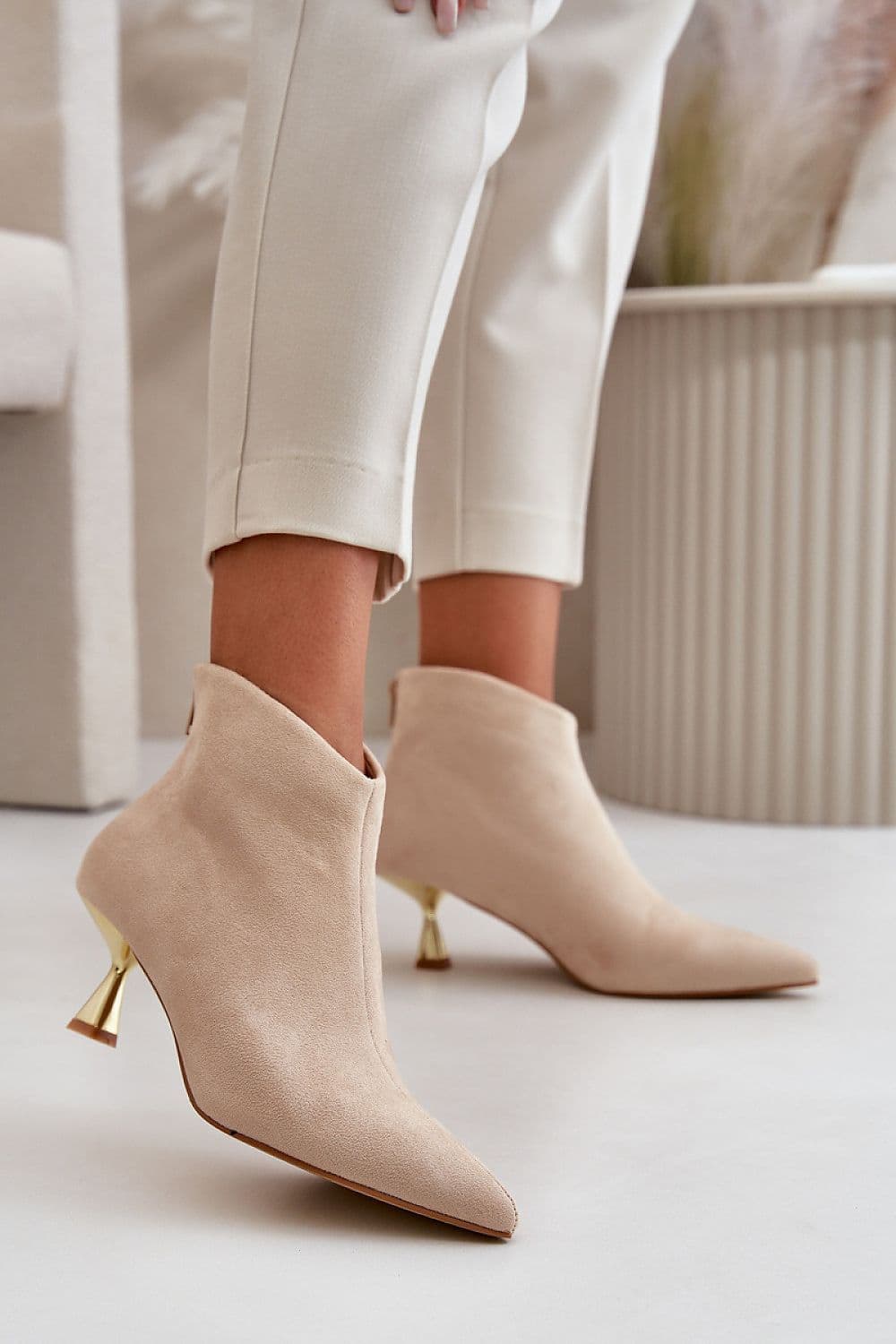 image-Heel boots Step in style
