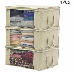 image-Non-woven Wardrobe Storage Bag Quilts Clothing