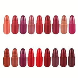 image-18pcs High-Pigment Matte Lipstick Set - Mini Capsule Collection for Long-Lasting Beauty